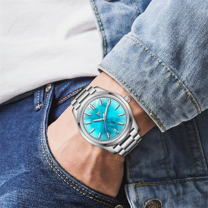 Automatic Mechanical Watch Glacier Series 100M