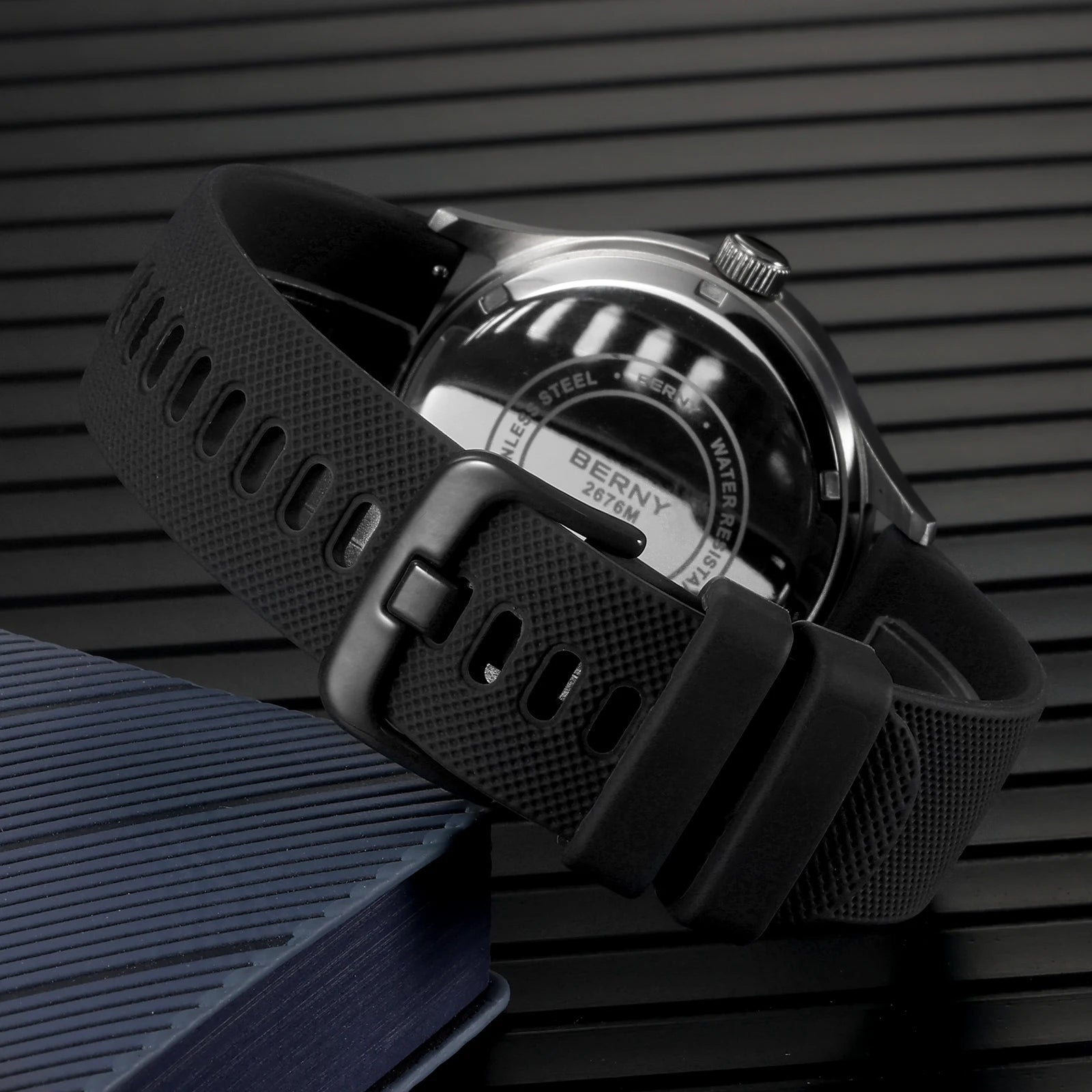 Watch With Week Date Calendar Quartz Dress Timepiece - WO2MEN