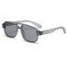 Sunglasses Double Bridge UV400 Eyewear - Grey Grey