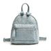Backpack with Rivet Detail for Everyday Travel and City - Light Blue