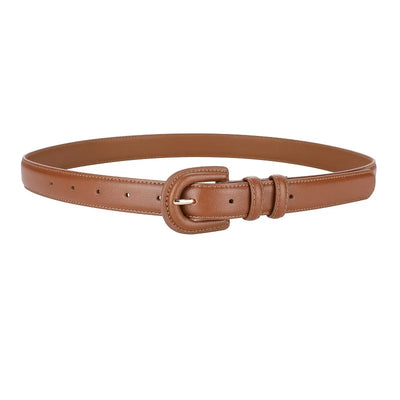 Buckle Belt with Wide Waistband for Everyday Wear