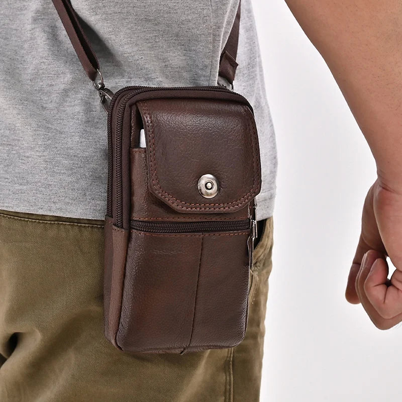 Crossbody Messenger Bag with Multi Pocket Compartments