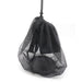 Portable Drawstring Basketball Mesh Bag for Backpack - Black