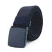Unisex Tactical Belt with Buckle Adjustable Fit - Navy Blue