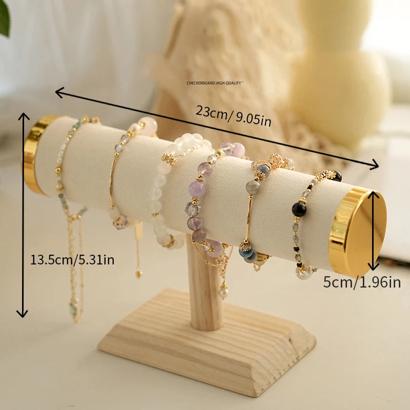 T Bar Jewelry Display Rack For Bracelets And Necklaces