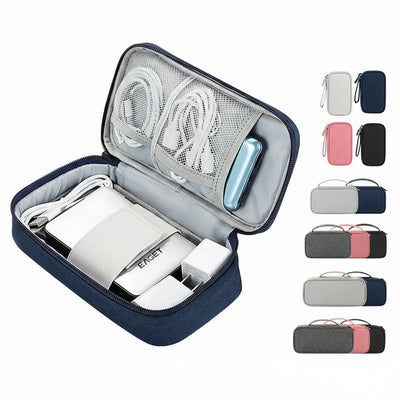 Travel Cable Organizer Bag For Electronics Accessories - WO2MEN