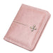 Mini Women Wallet with Zipper Card Holder Organizer - Pink