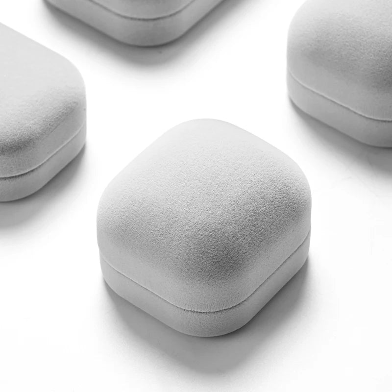 Elegant Velvet Jewelry Organizer Box with Compartments