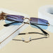 Sunglasses Square Gradient Lenses for Daily Use - Blue