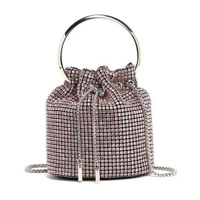 Glimmer Ring Beaded Evening Bag for Glamorous Moments