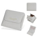 Slim Compact Wallet Card Holder with Coin Slot - Grey