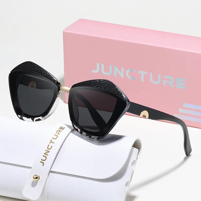 Cat Eye Gradient Sunglasses with Sculpted Frame Artisan - WO2MEN