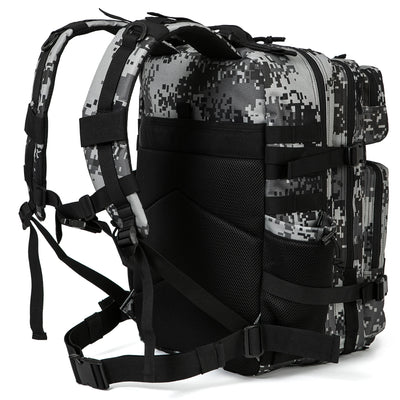 45L Molle Tactical Backpack with Water Bottle Pockets