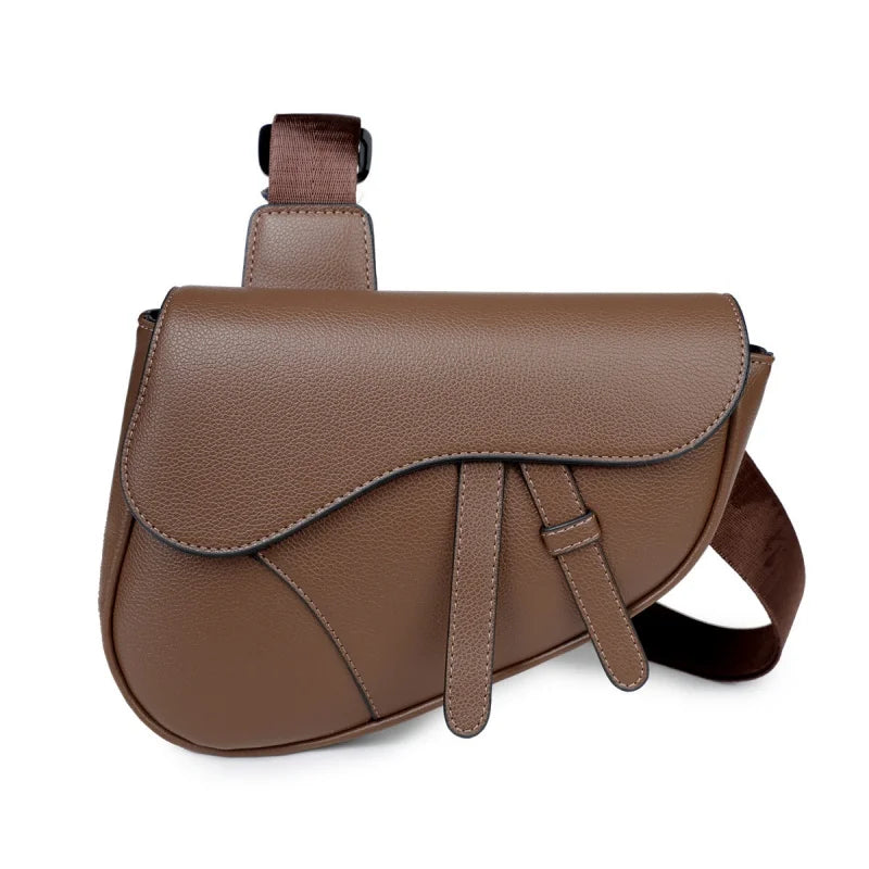 Crossbody Saddle Bag Lightweight Versatile Daily