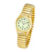 Couple Watch Set Elastic Band Stainless Steel - Female Gold
