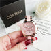 Elegant Chronograph Bracelet Timepiece With Roman Dial - Pink