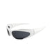 Sunglasses UV400 Protection Mirrored Lens Frame - C V4