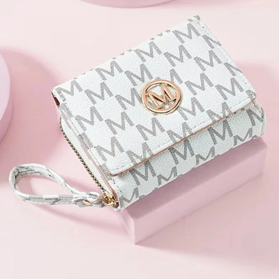 Structured Wristlet Wallet With Monogram Silhouette - WO2MEN