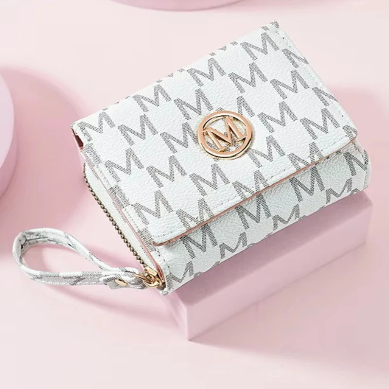 Structured Wristlet Wallet With Monogram Silhouette - WO2MEN