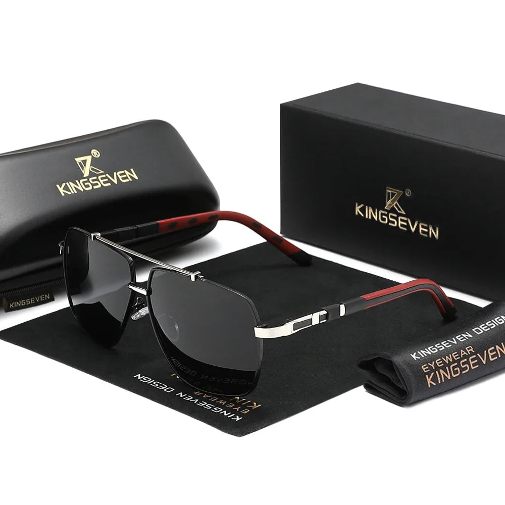 Sunglasses Polarized UV400 Rectangle Large Frame