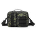 Outdoor Trekking Tactical Handbag Crossbody MOLLE - Dark Camo