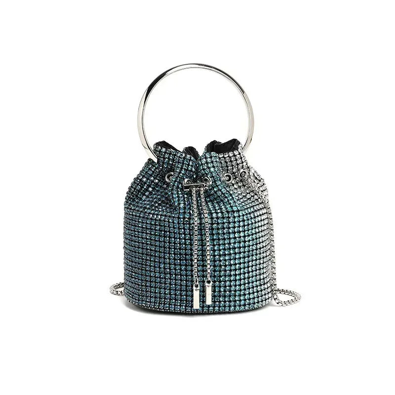 Glimmer Ring Beaded Evening Bag for Glamorous Moments