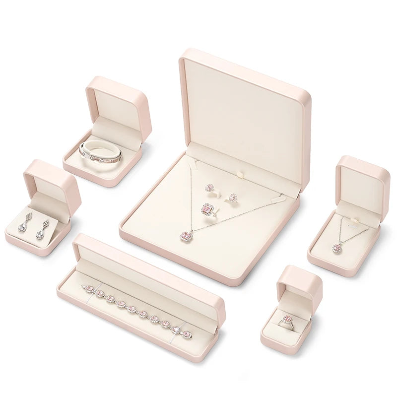 Jewelry Ring Box Organizer with Compartments Tray