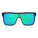 Polarized Square Shield Sunglasses for Adults - GR/BL Mirror