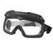 Tactical Goggles with Helmet Mode And Head Mode - Blk Clear Lens
