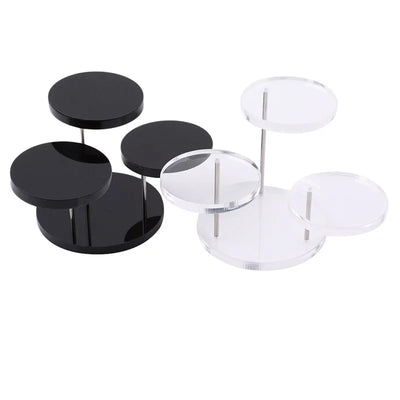 Three Tier Circular Jewelry Display Stand for Rings