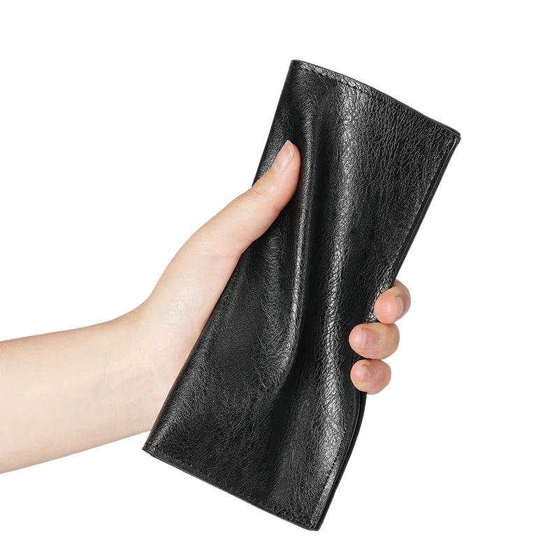 Long Ultra Thin Wallet for Cards And Cash Everyday
