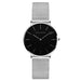 Watch Mesh Dial Minimalist Timepiece for Daily Wear - J