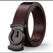 Belt Split Leather Buckle for Formal and Smart Casual Wear - Brown 2