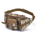 Tactical Waist Bag with Front Pouches for Adventures - Camouflage