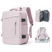 Travel Pathfinder Backpack With Multi Pocket System - Pink