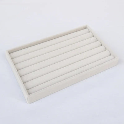 Stackable Jewelry Tray Organizer Box for Rings Earrings