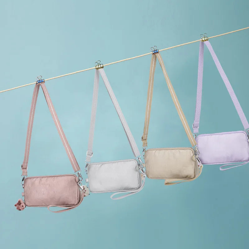Handbag with Crossbody Strap Compact Rectangular Design