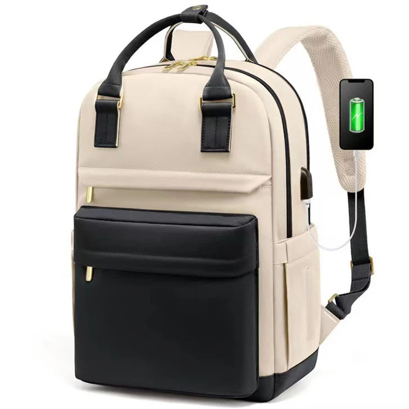 Backpack with USB Port for Travel and Everyday Use