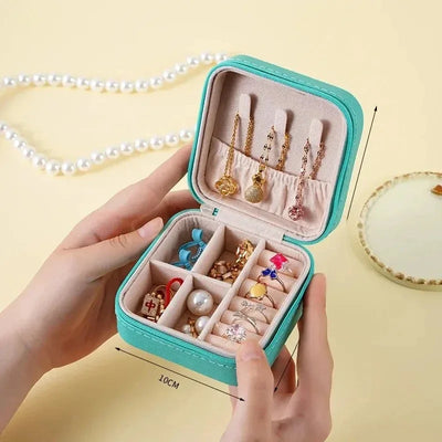 Luxe Petite Jewelry Travel Case for Delicate Treasures