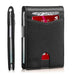Carbon Fiber Slim Cardholder With RFID Shield Guard - Full Black