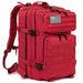 45L Large Capacity Outdoor Tactical Backpack Molle - Red