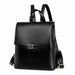 Backpack with Clean Lines for Daily Wear and Travel - Black