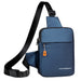Multi Functional Chest Bag for Men Crossbody Sling Bag - Blue