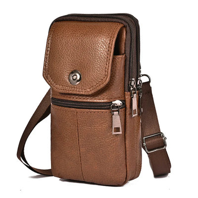 Crossbody Messenger Bag with Multi Pocket Compartments