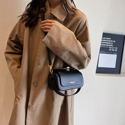 Refined Boxy Crossbody Satchel For Everyday Moments