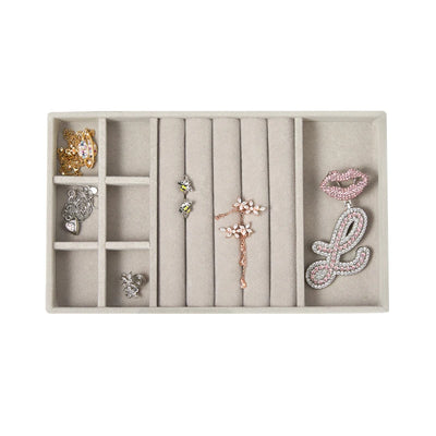 Velvet Jewelry Display Box for Rings And Earrings - Seven