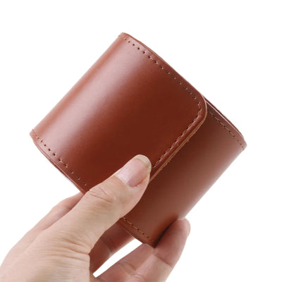 Leatherette Watch Travel Roll Organizer Case Compact