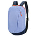 Ultralight Travel Daypack Backpack with Rain Cover - Light Snow Blue