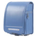 School Backpack For Kids With Front ID Window - Blue