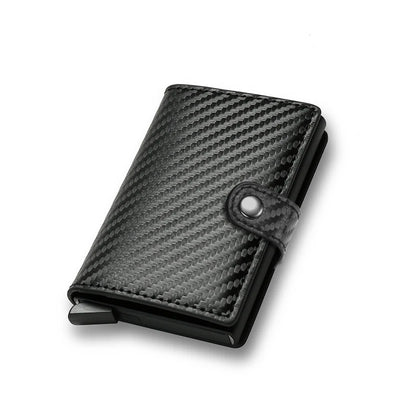 Minimal Card Holder Wallet with Quick Pop Up Access - WO2MEN